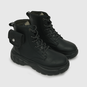 Botin para niña negro