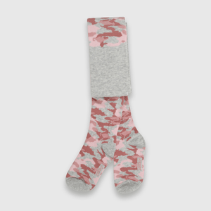 Ballerina panty de niña unitaria Gris melange