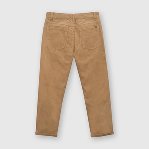 Pantalón de niño de cotele taupe