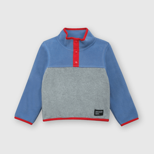 Polerón de bebé niño polar fleece Gris melange