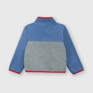Polerón de bebé niño polar fleece Gris melange