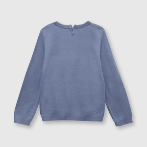 Sweater de niña celeste