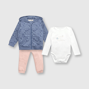 Conjunto de niña azul