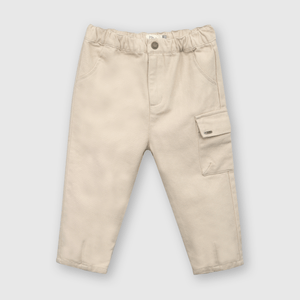 Pantalón de niño beige