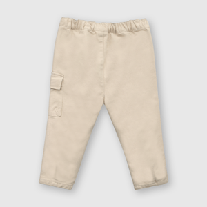 Pantalón de niño beige