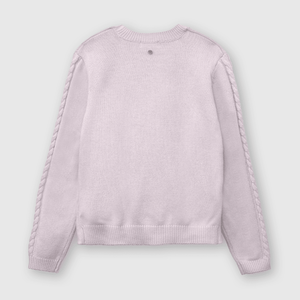 Sweater de niña morado