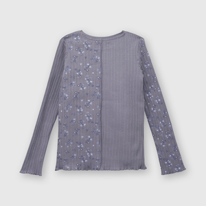 Polo de niña morado