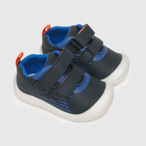 Zapatilla de bebe niño de bebé niño azul / blue