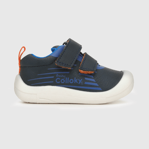 Zapatilla de bebe niño de bebé niño azul / blue