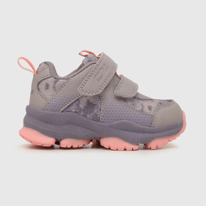 Zapatilla de niña outdoor estampada mora / purple