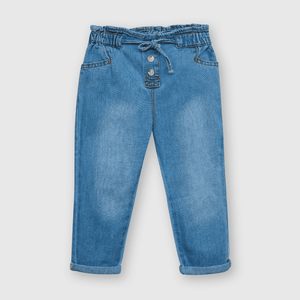 Jeans de bebé niña mezclilla light denim