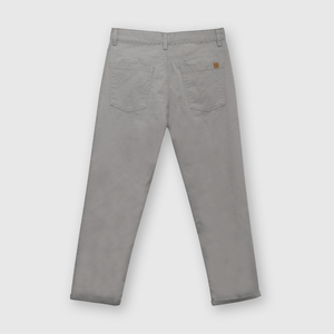 Pantalón de niña gabardina Acero