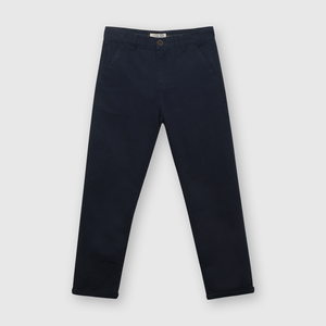 Pantalón de niña gabardina navy