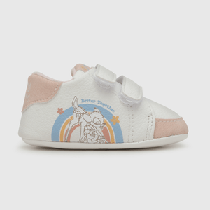 Zapatilla de bebé niña disney bambi off white