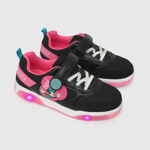 Zapatilla de niña Disney Minnie negro / black