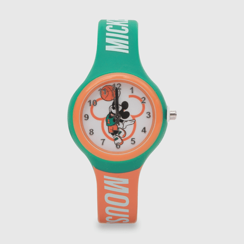 Reloj de niño mickey analogo green / verde