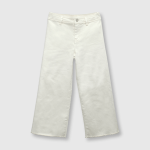 Pantalón de niña ancho sand