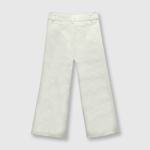 Pantalón de niña ancho sand