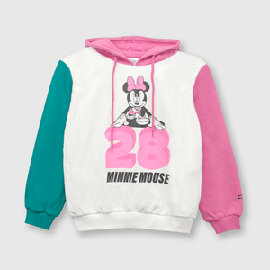 Polerón de niña Minnie off white