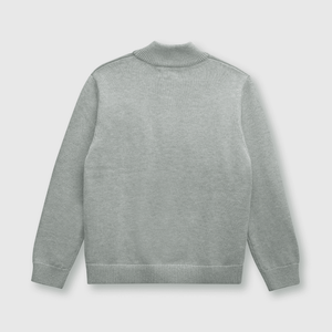 Sweater de niño clasico Gris melange