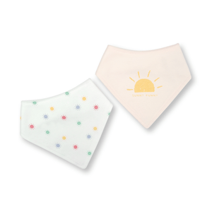 Babero de bebe niña 2 pack de bebé niña 2 pack soft pink