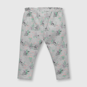 Pantalón buzo de bebé niña 101 Dalmatas perla melange