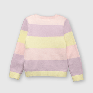 Sweater de bebé niña listado de bebe niña listado bloosom