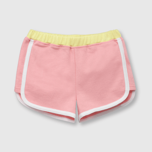 Short de bebé niña bloques dark rose