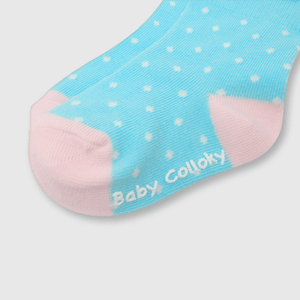 Medias de bebe niña 6 pack de bebé niña 6 pack pink / rosado
