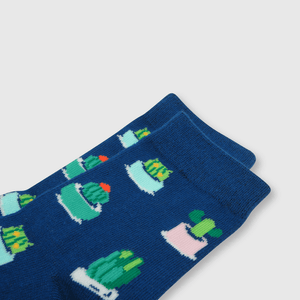 Medias de niña 3 pack azul / blue