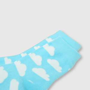 Medias de niña 3 pack celeste