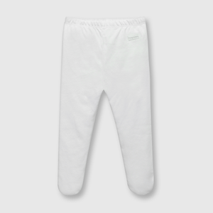 Panty ballerina de bebé unisex de algodón 3 pack blanco / white