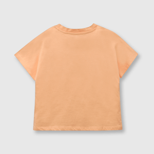 Polo de niña piña salmon