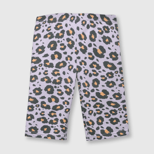 Leggings de niña biker violeta
