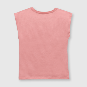 Polo de niña arcoiris dark rose