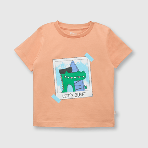 Polo de bebé niño cocodrilo orange / naranjo
