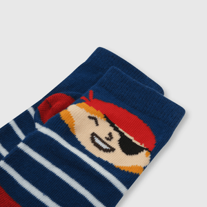 Medias de bebé niño 3 pack azul / blue