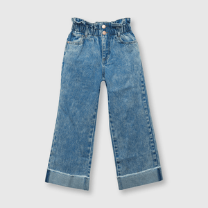 Jeans de niña ancho light denim