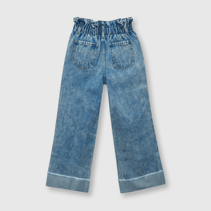 Jeans de niña ancho light denim