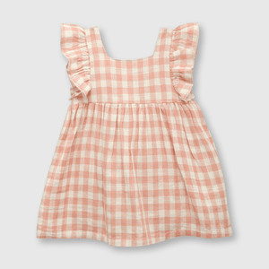 Vestido dark rose