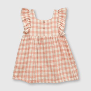 Vestido dark rose