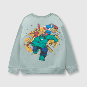Polerón de niño Marvel comics jade