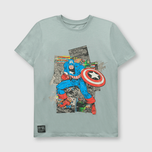 Polo de niño Marvel comics sky