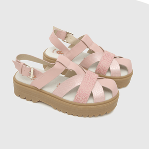 Sandalia de niña light pink