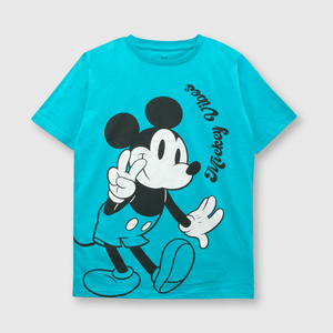 Pijama de niño mickey de algodón menta