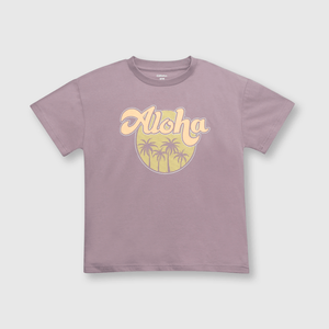 Polo de niño aloha uva / grape