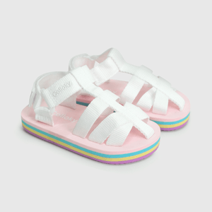 Aqua de niña playa off white