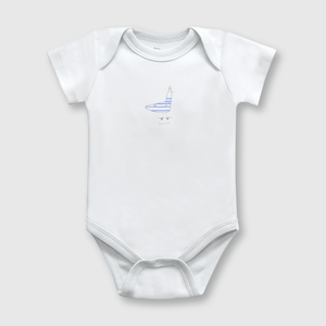 Pack bodies de bebé niño 5 pack Gris melange