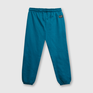 Pantalón buzo de buzo holgado sky