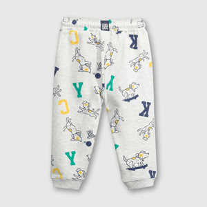 Pantalón buzo perros deportivos light melange